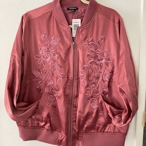 BRAND NEW Torrid Rose Bomber Jacker